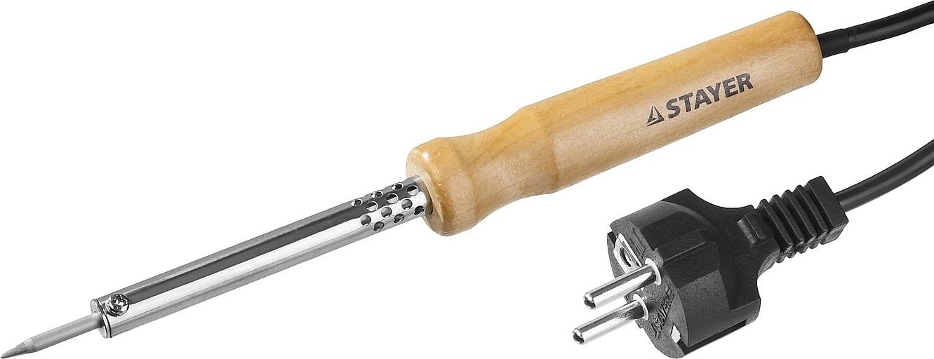 Паяльник Stayer Мастер 55310-25 электрический 25Вт фото 1