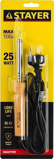 Паяльник Stayer Мастер 55310-25 электрический 25Вт фото 3