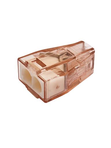 Клемма соединительная 2-контактная Elеctrodeel ED 773-602, сечение 1,5-4,0 мм2, 32А/400В (упаковка 100 штук) фото 1