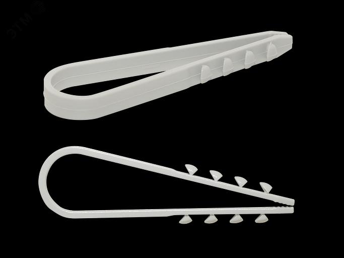 Дюбель-хомут PDX 11-18 серый фото 1