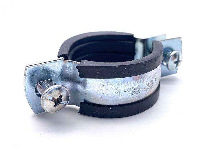 Хомут 1/2' 20-23мм сантехнический фото 1