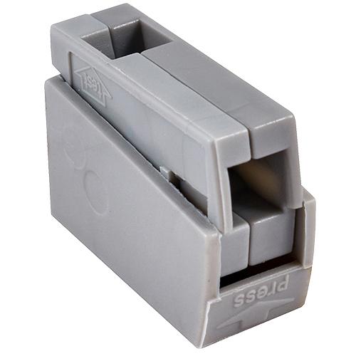 Клемма соединительная 1-контактная Elеctrodeel для ламп ED 224-101-b6, сечение 0,5-2,5 мм2, 24А/380В (упаковка 6 штук) фото 1