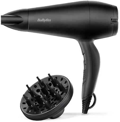 Фен Babyliss D215DE черный фото 1