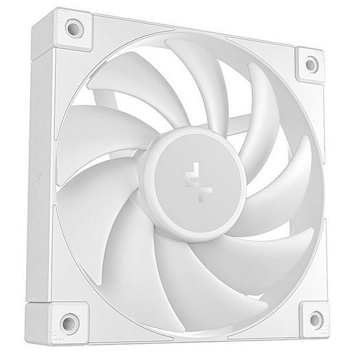 Вентилятор для корпуса Deepcool FD12 120х120x25 белый 4-pin 26.9дБ (упак.:3шт) (R-FD12-WHNPN3-G) Ret фото 2
