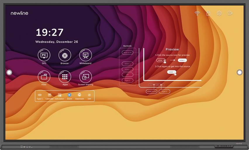 Интерактивная LED панель Newline TruTouch TT-8621Q фото 1