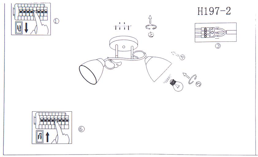 Люстра Hiper Rosa H197-2 потолоч. хром фото 5