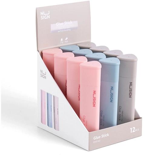 Клей-карандаш Deli ENS142 21гр корп.ассорти белый фото 1