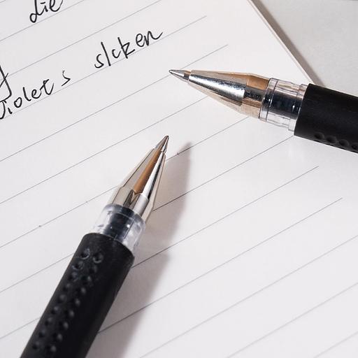 Набор ручек гелев. Deli C6600S-T прозрачный/черный d=0.5мм черн. черн. пакет (2шт) кругл. резин. манжета черный фото 3