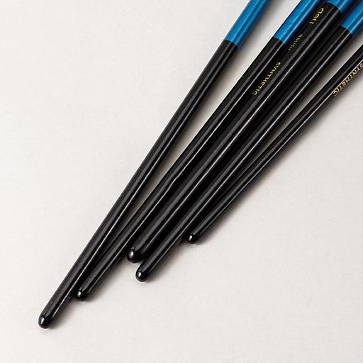 Набор кистей Deli EC406 синтетика (наб.5шт) синт.кругл.№1,3,5/синт.плос.№5,8 фото 3