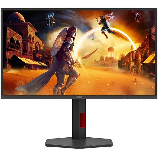 МОНИТОР 25" AOC Q25G4SR Black-Red с поворотом экрана (IPS, 2560x1440, 300Hz, 0.3 ms, 178°/178°, 450 cd/m, 1000:1,2xHDMI) фото 3