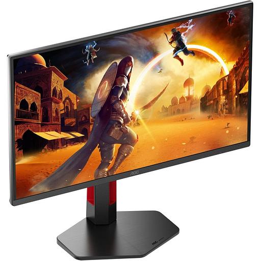 МОНИТОР 25" AOC Q25G4SR Black-Red с поворотом экрана (IPS, 2560x1440, 300Hz, 0.3 ms, 178°/178°, 450 cd/m, 1000:1,2xHDMI) фото 5
