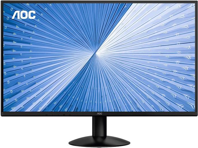 МОНИТОР 27" AOC Q27B30S3 Black (IPS, 2560x1440, 120Hz, 4 ms, 178°/178°, 350 cd/m, 1500:1, +HDMI 2.0, +DisplayPort 1.4) фото 1