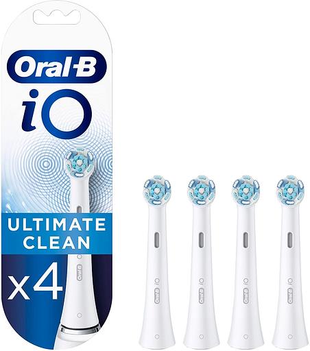 Насадка для зубных щеток Oral-B iO Ultimate Clean (упак.:4шт) белый фото 2