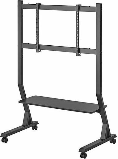 Подставка для телевизора Ultramounts UM306B черный 45"-90" макс.60кг напольный мобильный фото 1