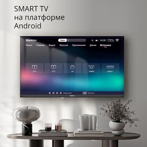 Телевизор Blackton 32" Bt 32FS01B черный HD Android фото 2