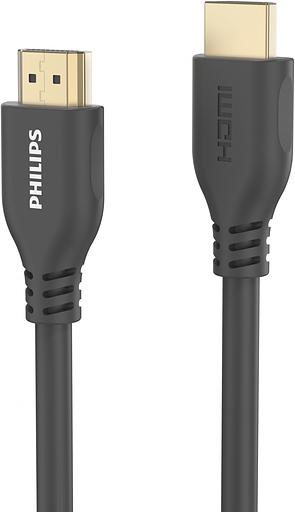 Кабель аудио-видео Philips 8K 60 Гц Ultra HD HDMI/HDMI 5м. позолоч.конт. серый (SWV7150/56) фото 1