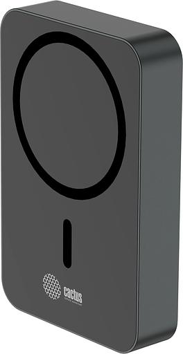 Мобильный аккумулятор Cactus CS-PBFSTA-10000 10000mAh 22.5W 4.5A USB-C беспров.зар. серый фото 1