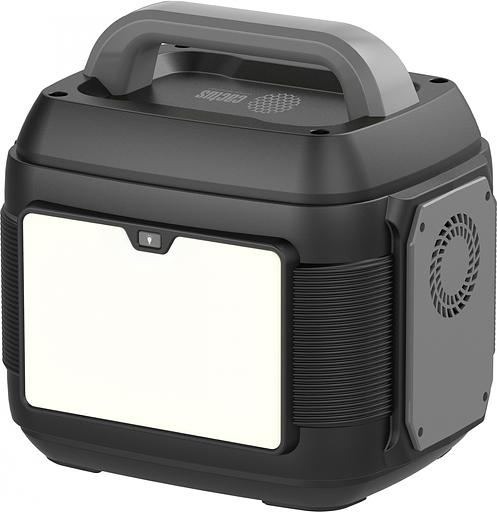 Электростанция портативная Cactus CS-PCS576 160000mAh 5A QC3.0 2xUSB черный/серый фото 2