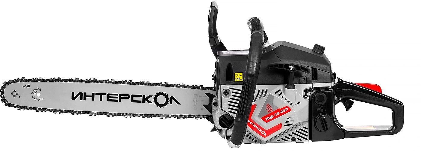 ИНТЕРСКОЛ ПЦБ-18/45Л пила цепная бензиномоторная [844.0.0.40] фото 2