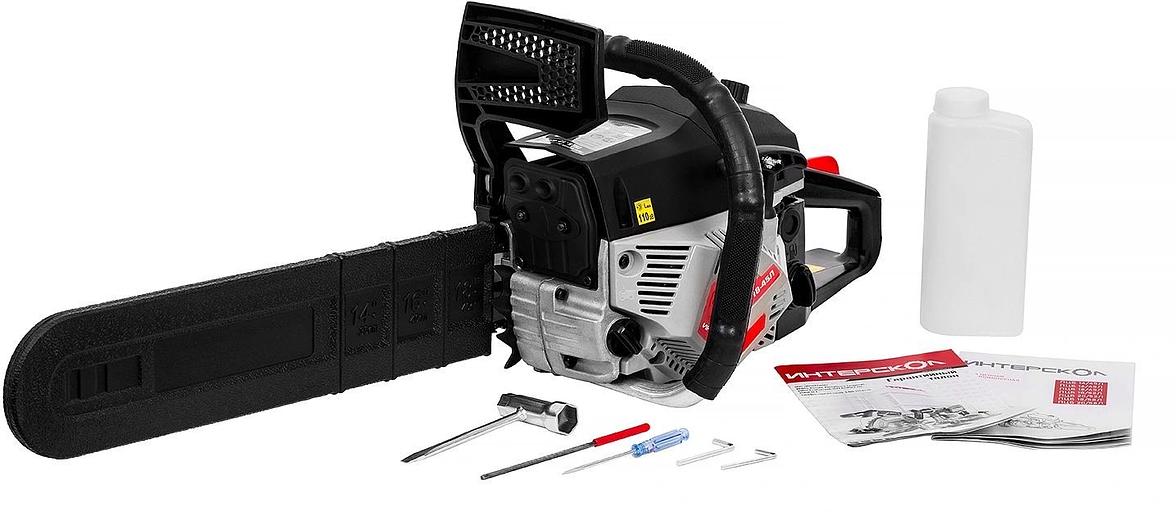 ИНТЕРСКОЛ ПЦБ-18/45Л пила цепная бензиномоторная [844.0.0.40] фото 5