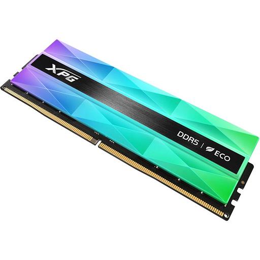 Модуль памяти DIMM DDR5-6800 32GB (16GBx2) RGB AX5U6800C3416G-DCLANRSG A-DATA фото 3