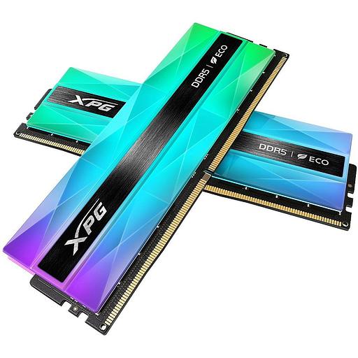 Модуль памяти DIMM DDR5-8000 32GB (16GBx2) RGB AX5U8000C3816G-DCLANRSG A-DATA фото 1