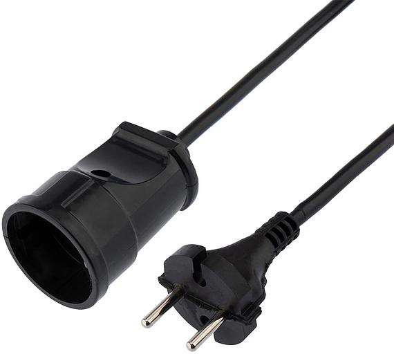 Удлинитель силовой PROconnect ПВС (11-7103) 2x0.75кв.мм 1розет. 30м ПВС 6A пласт.рамка черный фото 3