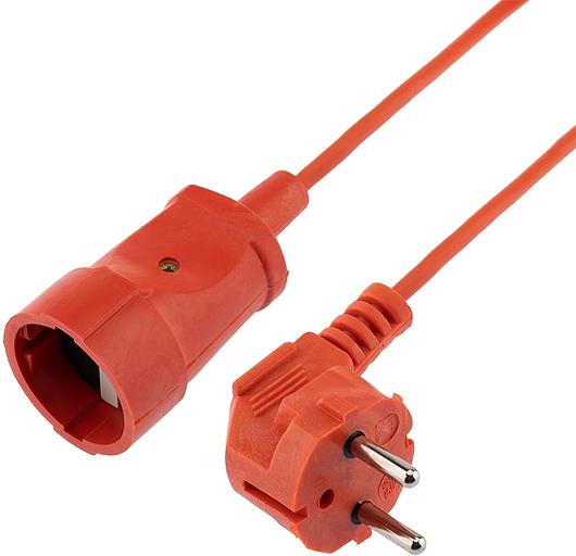 Удлинитель силовой PROconnect ПВС (11-7111) 2x0.75кв.мм 1розет. 10м ПВС 6A пласт.рамка оранжевый фото 3