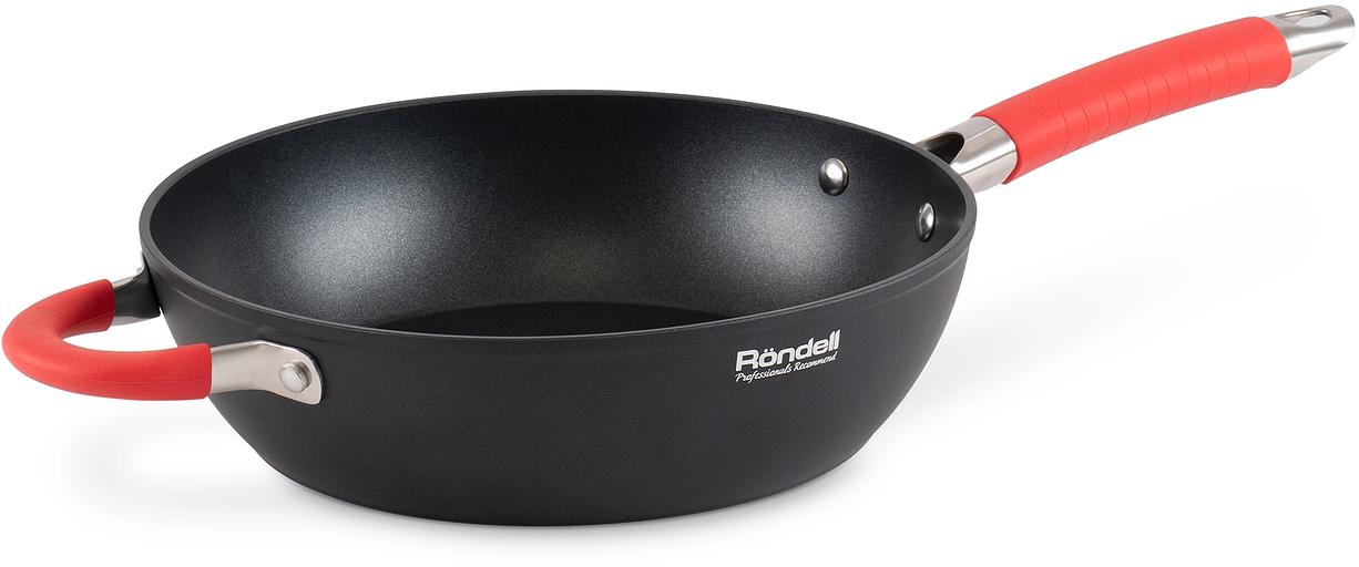 Сотейник Rondell Passion RDA-1933 d=28см (с крышкой) черный фото 1