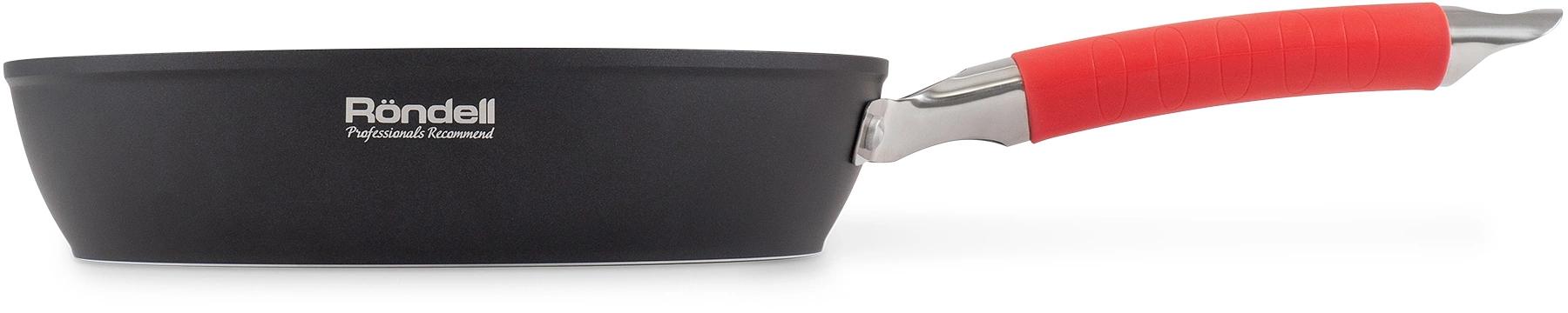 Сковорода Rondell Passion RDA-1932 круглая 28см покрытие: Xylan Plus ручка несъемная (без крышки) черный фото 4