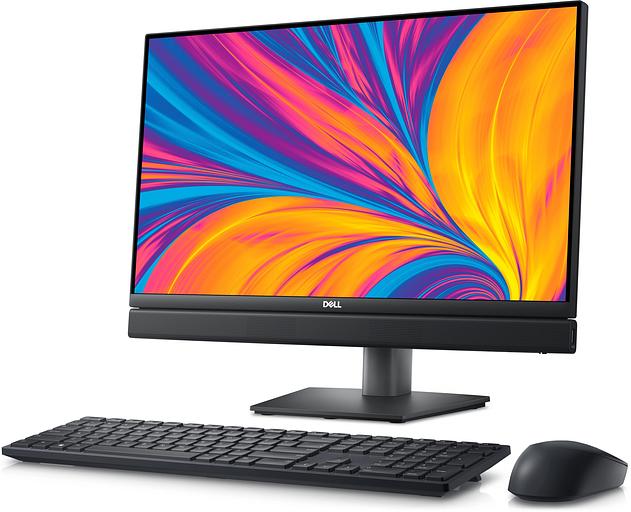 Моноблок Dell Optiplex 7420 23.8" Full HD i5 14500 (2.6) 16Gb SSD512Gb RX 6500 4Gb CR Windows 11 Pro GbitEth WiFi BT 130W клавиатура мышь Cam черный 1920x1080 фото 3