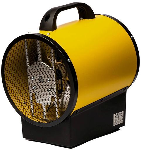 Тепловая пушка электрическая RedVerg RD-EHR5A/380 5000Вт желтый/черный фото 4