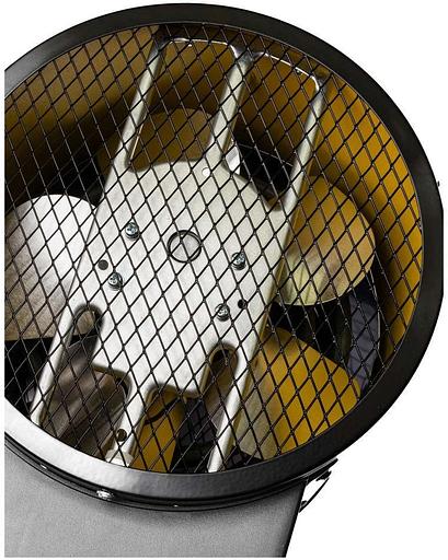 Тепловая пушка электрическая RedVerg RD-EHR5A/380 5000Вт желтый/черный фото 6