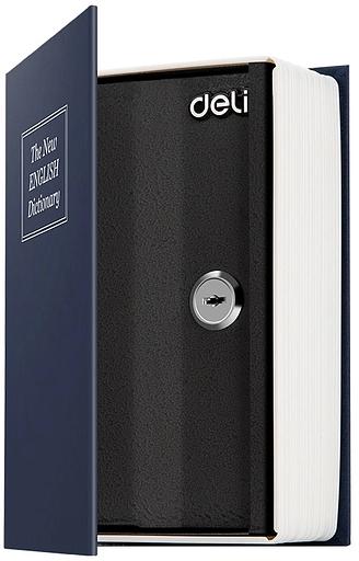 Сейф-книга Deli ET640 ключевой фото 1