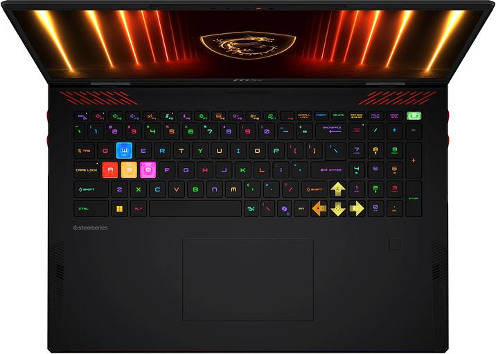 Ноутбук MSI Raider 18 HX AI A2XWIG-204RU Core Ultra 9 275HX 32Gb SSD4Tb NVIDIA GeForce RTX5080 16Gb 18" IPS UHD+ (3840x2400) Windows 11 black WiFi BT Cam (9S7-182462-204) фото 3