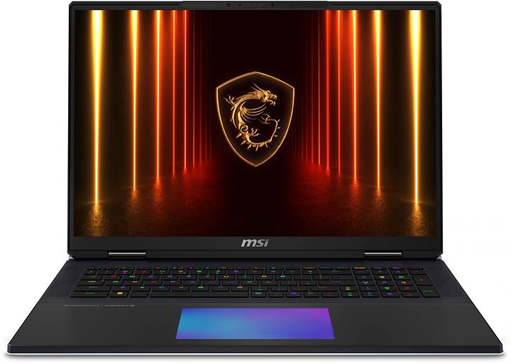 Ноутбук MSI Titan 18 HX AI A2XWJG-206RU Core Ultra 9 275HX 64Gb SSD4Tb NVIDIA GeForce RTX5090 24Gb 18" IPS UHD+ (3840x2400) Windows 11 black WiFi BT Cam (9S7-182421-206) фото 1