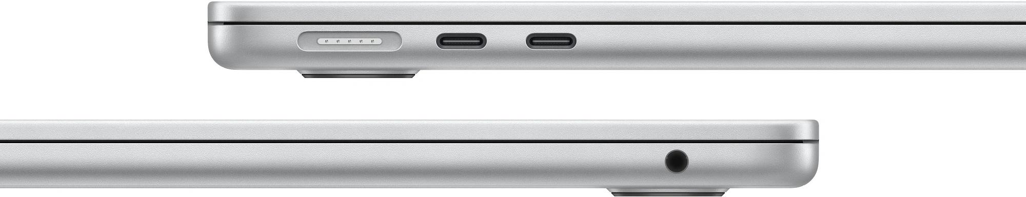 Ноутбук Apple MacBook Air A3240 M4 10 core 16Gb SSD256Gb/8 core GPU 13.6" Liquid Retina (2560x1664) macOS silver WiFi BT Cam (MW0W3HN/A) фото 3