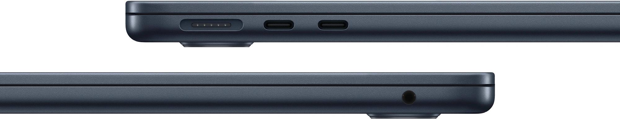 Ноутбук Apple MacBook Air A3240 M4 10 core 24Gb SSD512Gb/10 core GPU 13.6" Liquid Retina (2560x1664) macOS midnight WiFi BT Cam (MC6C4HN/A) фото 3