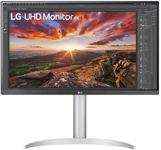 Монитор LG 27" UltraFine 27UP850K-W серебристый IPS LED 5ms 16:9 HDMI M/M матовая HAS 1200:1 400cd 178гр/178гр 3840x2160 60Hz DP 4K USB 5.9кг фото 1