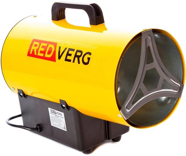 Тепловая пушка газовая RedVerg RD-GH12 1200Вт желтый/черный фото 2
