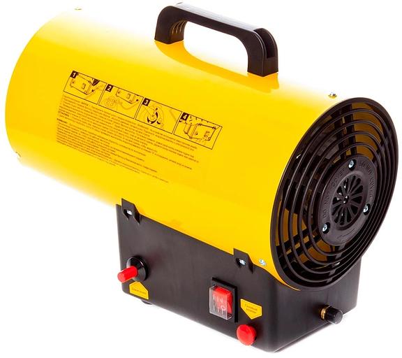 Тепловая пушка газовая RedVerg RD-GH12 1200Вт желтый/черный фото 4