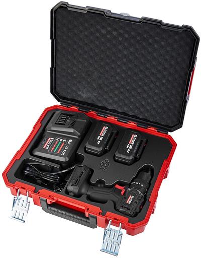 Дрель-шуруповерт Elitech CD 20ISL2 (E2201.041.02) 80Вт аккум. патрон:быстрозажимной (кейс в комплекте) (205723) фото 8