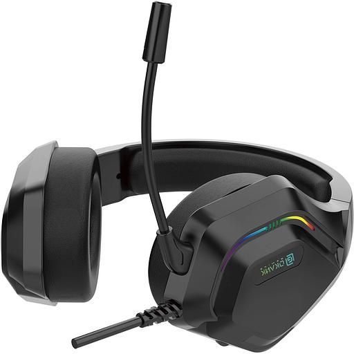 Наушники с микрофоном Оклик HS-L600G черный 2.2м мониторные USB оголовье (1939588) фото 5