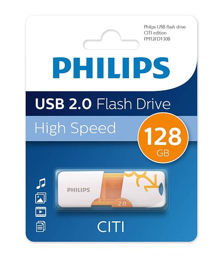 Флеш накопитель 128GB PHILIPS CITI2.0 128GB, USB 2.0 фото 1