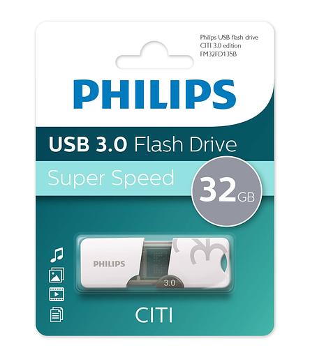 Флеш накопитель 32GB PHILIPS CITI3.0 32GB, USB 3.0 фото 1