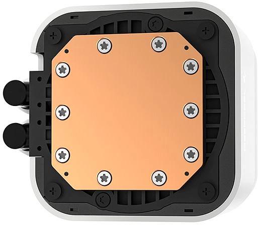 Система водяного охлаждения Deepcool LQ240 Wh ARGB Soc-AM5/AM4/1200/1700/1851 белый 4-pin 38.71dB Al LCD 300W 1530gr Ret (R-LQ240-WHDSMC-G-1) фото 2