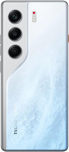 Смартфон Tecno Camon 40 256Gb 8Gb белый моноблок 3G 4G 6.78" Android 14 50Mpix 802.11 a/b/g/n/ac NFC GPS GSM900/1800 GSM1900 Protect фото 3
