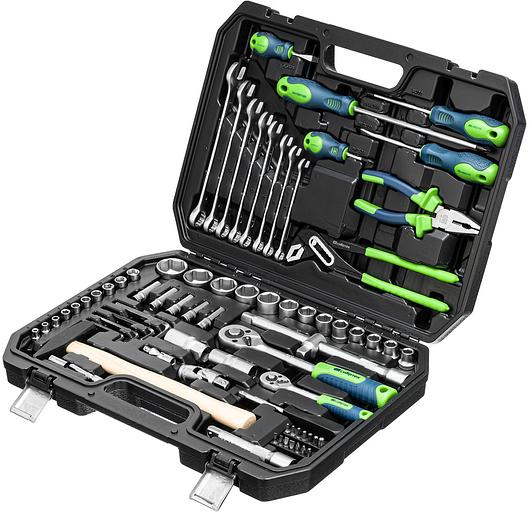 Набор инструментов Сибртех 13394 76 предметов (жесткий кейс) фото 1