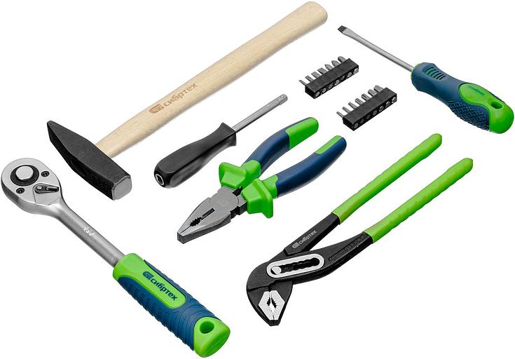 Набор инструментов Сибртех 13394 76 предметов (жесткий кейс) фото 6