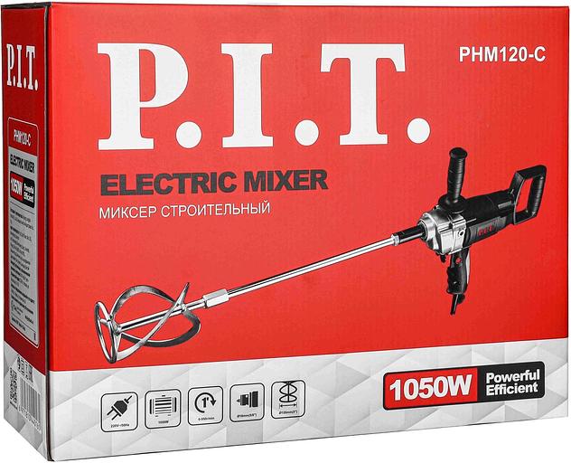 Дрель-миксер P.I.T. PHM120-C 1050Вт ключевой фото 10